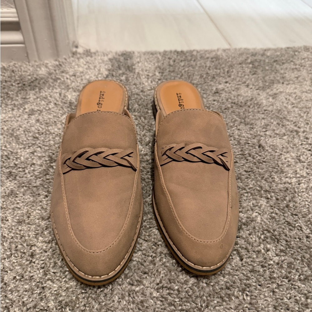 Tan Slip-On Loafers size 8 NEVER WORN